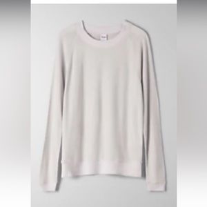 Aritzia TNA Andrew thermal in Sea Salt
